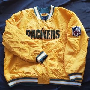 Big MANS REEBOK GREEN BAY PACKERS NFL JACKET